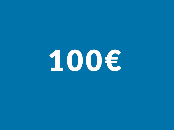 Donació de 100€